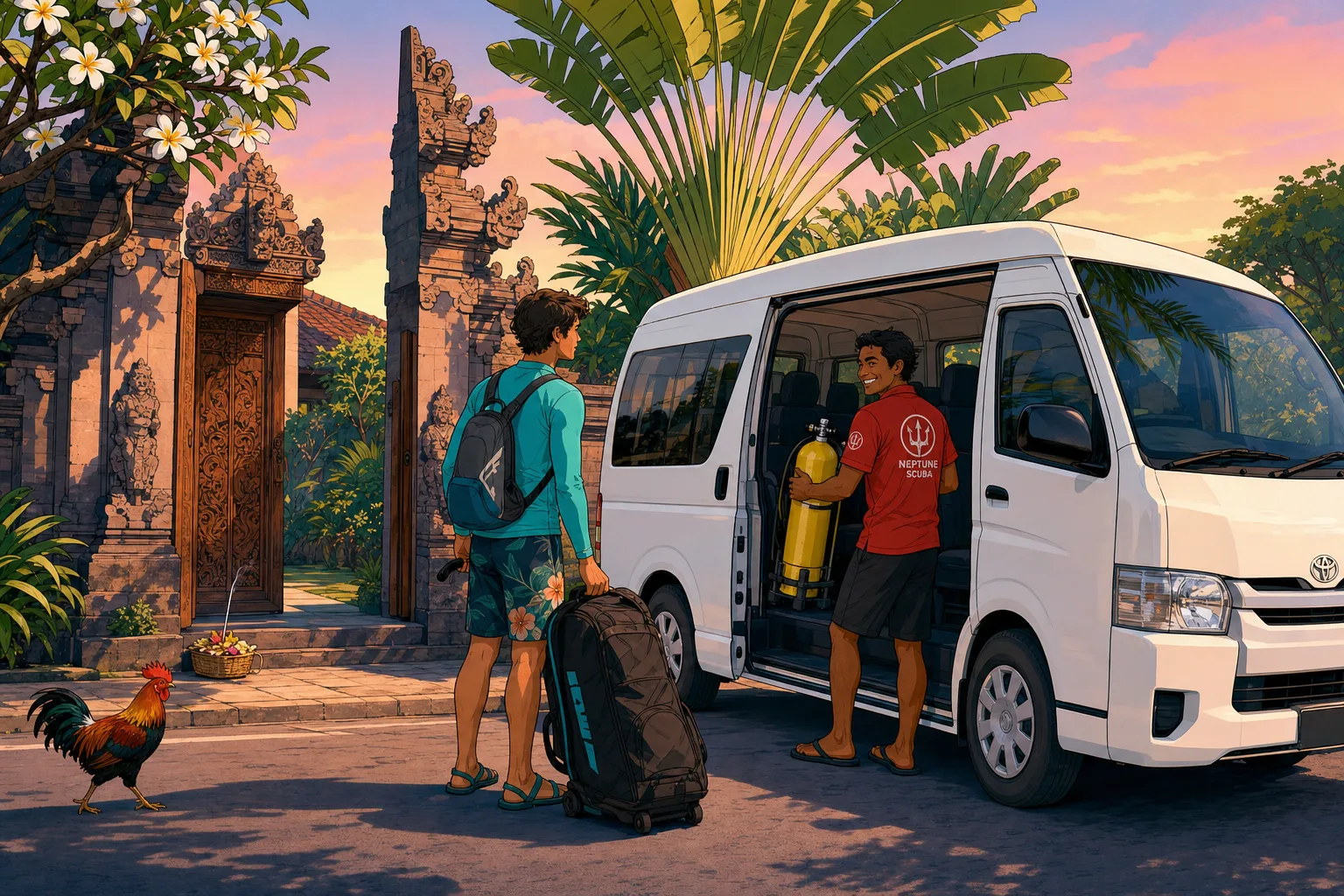 Diving in Bali When You're Staying in Seminyak, Canggu, Ubud or Kuta: The 2026 Pickup Guide