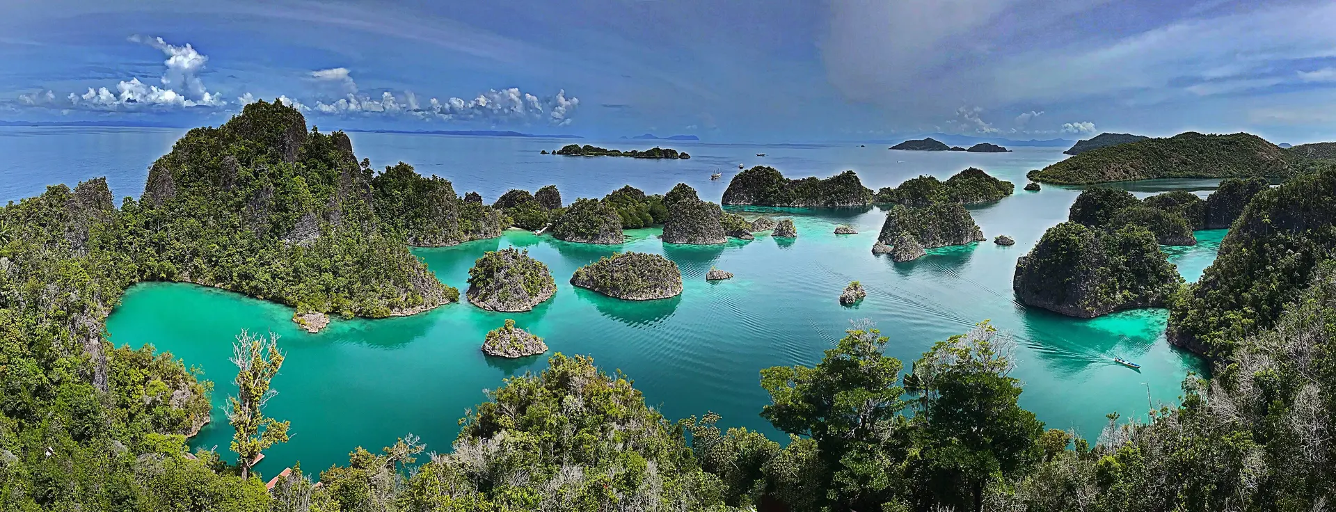 Islas y lagunas kársticas de Piaynemo, en Raja Ampat