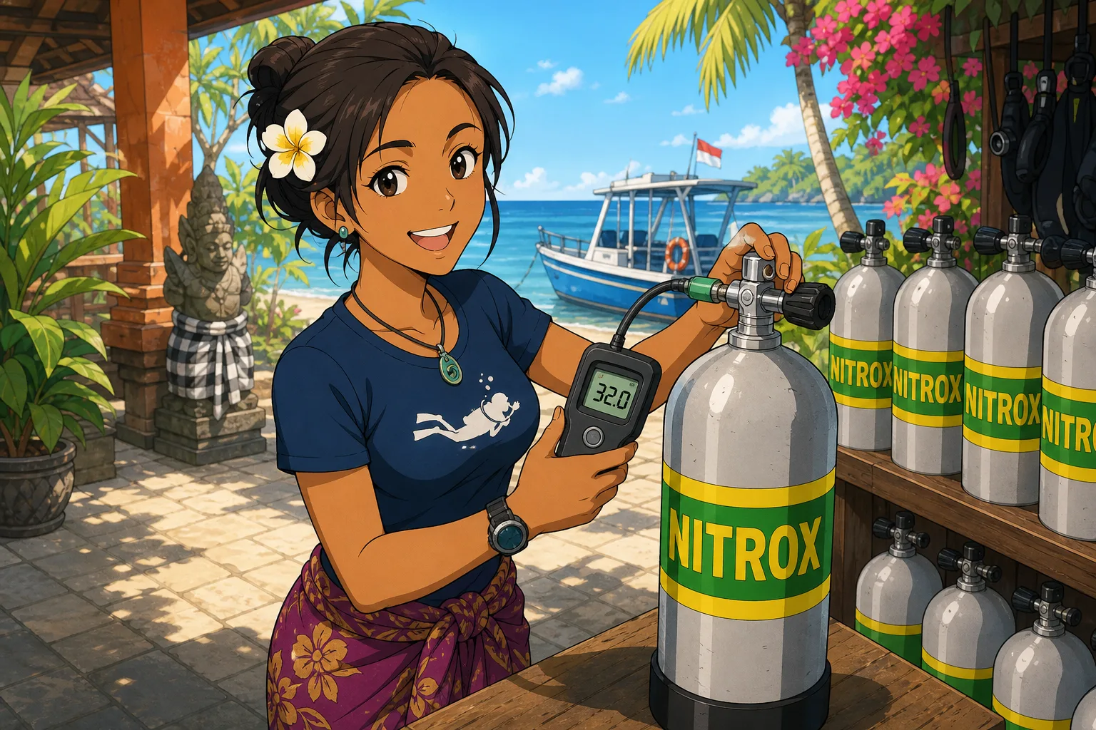 La plongée au nitrox à Bali : quand cela en vaut-il la peine ? (Guide 2026)
