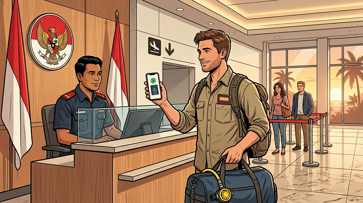 bali evisa 2026 divers guide