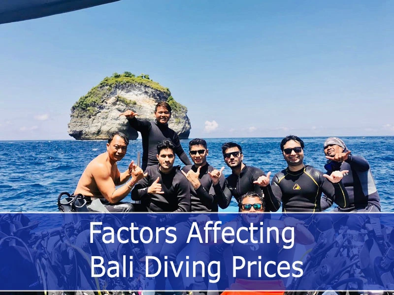 Factors Affecting Bali Diving Prices