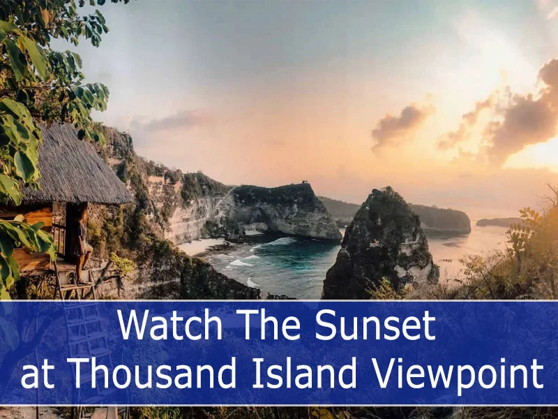 Watch the sunset at Thousand Island Viewpoint