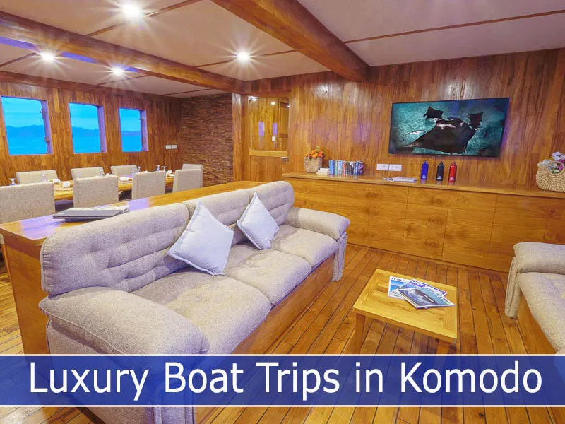 Advantages of Luxury Boat trips in Komodo