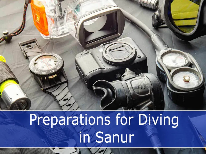 Preparations for Diving in Sanur