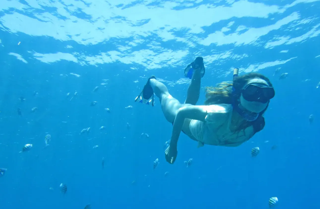 Diving In Broken Beach