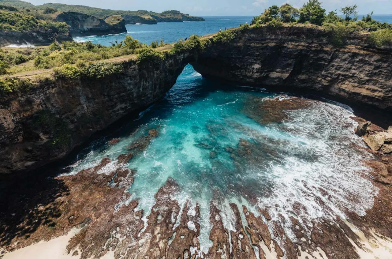 Exploring the Natural Arch and Rock Formations